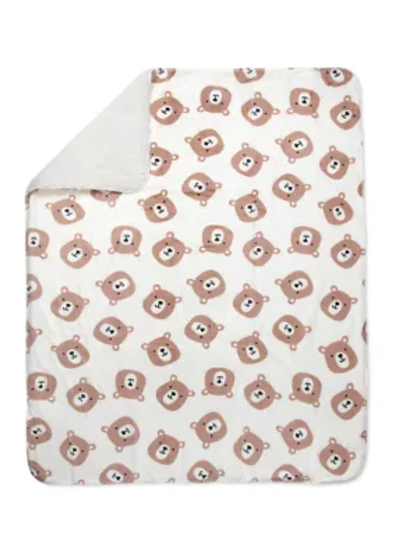 Baby Bear Sherpa Blanket