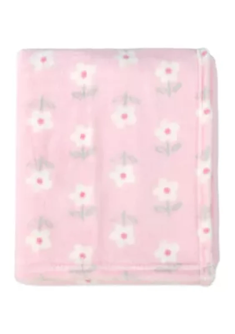 Baby 2-Pack Daisy Blankets