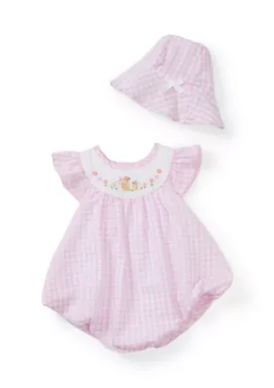 Baby GirlsGingham Bubble Outfit