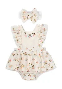 Baby Girls Floral Romper