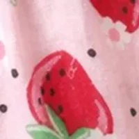 Baby Girls Smocked Strawberry Romper