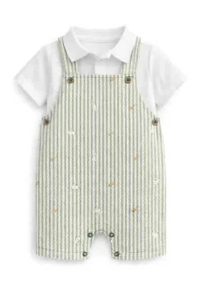 Baby Boys Coverall Bunnie Set