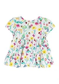 Toddler Girls Printed Top