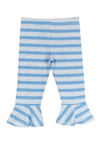 Toddler Girls Striped Knit Leggings