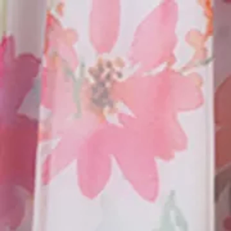 Toddler Girls Floral Mesh Smocked Bodice Dress