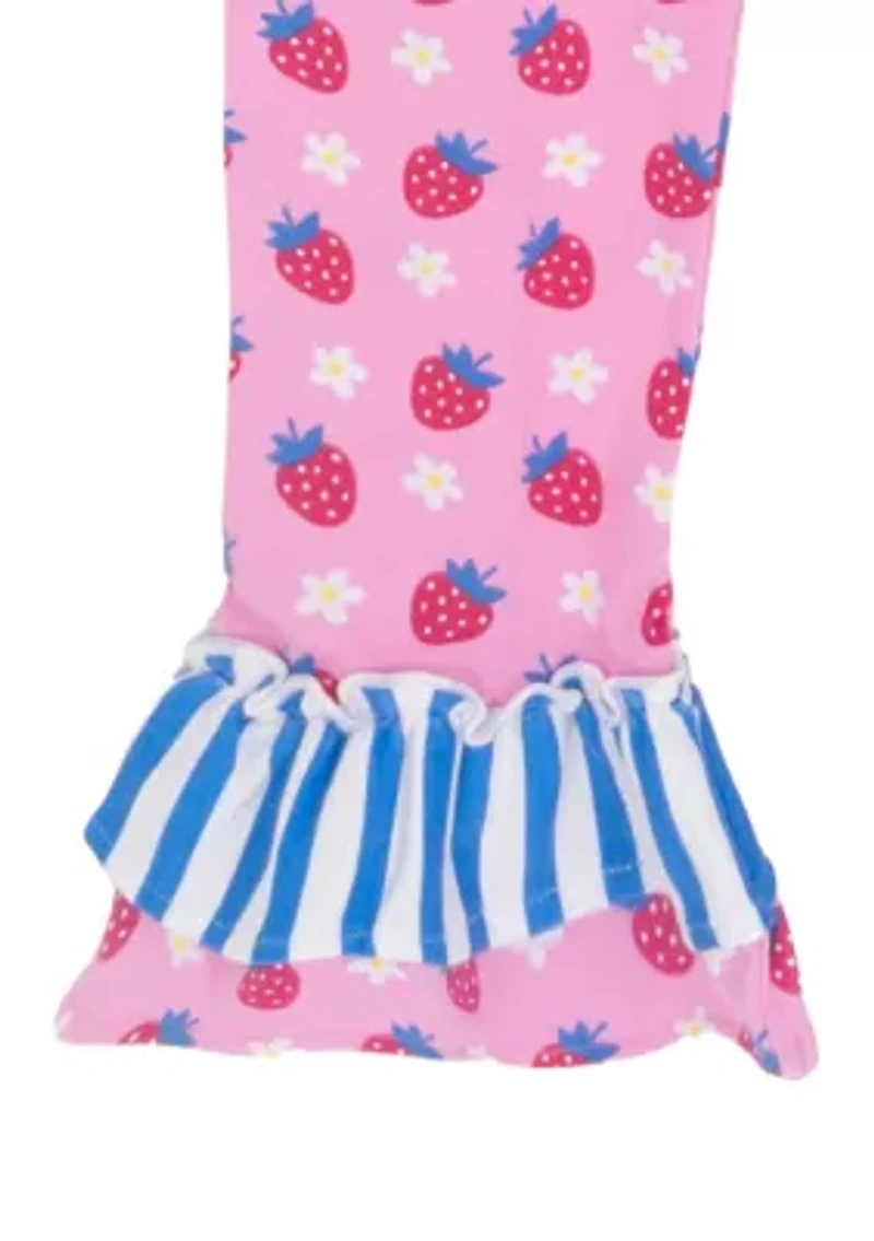 Toddler Girls Strawberry Leg Set