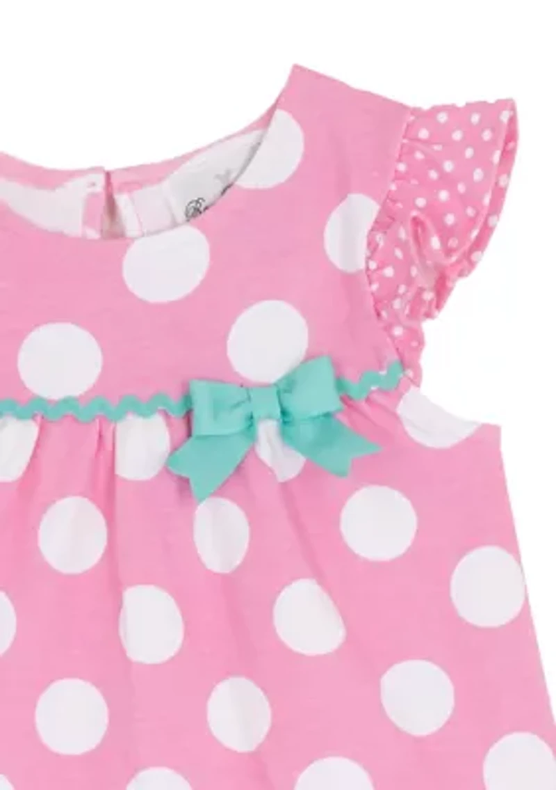 Toddler Girls Dot Legging Set