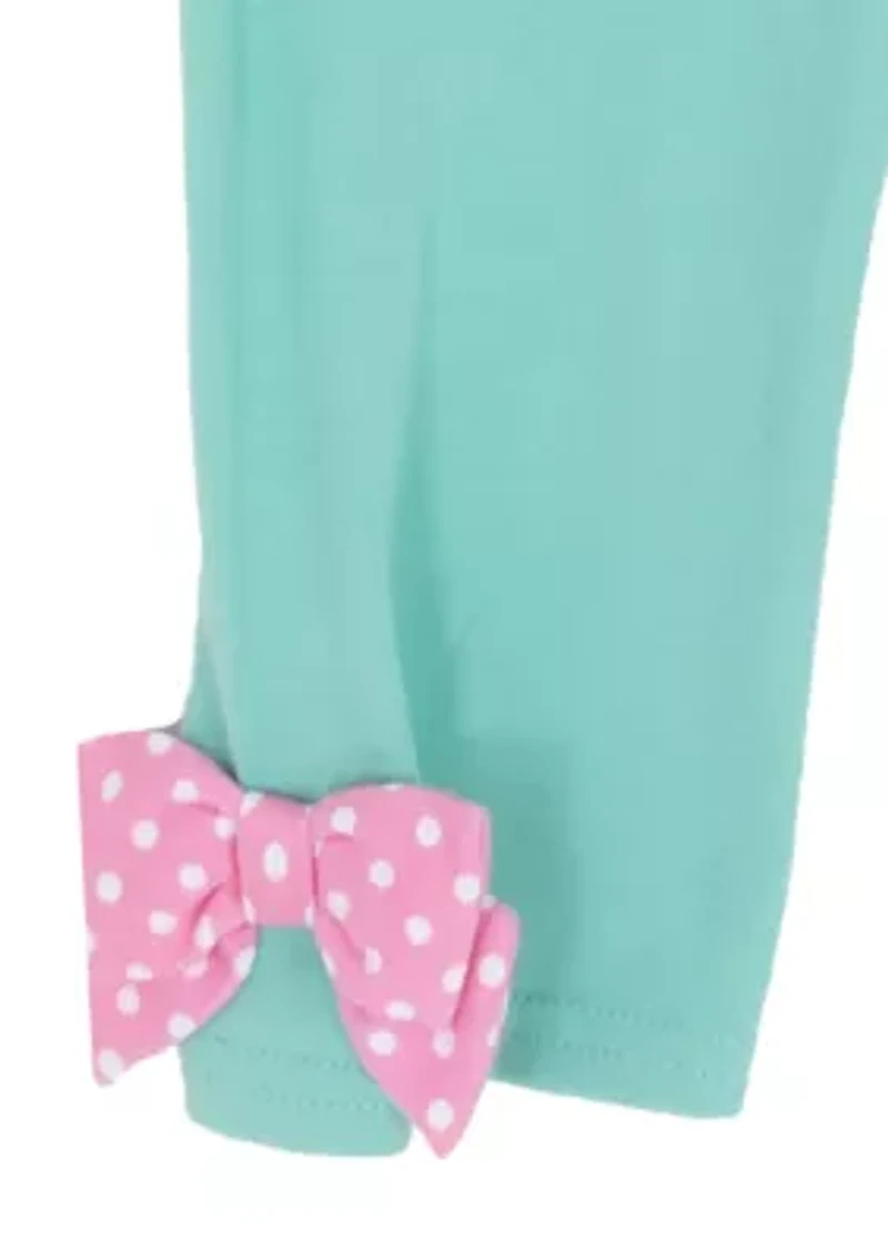 Toddler Girls Dot Legging Set