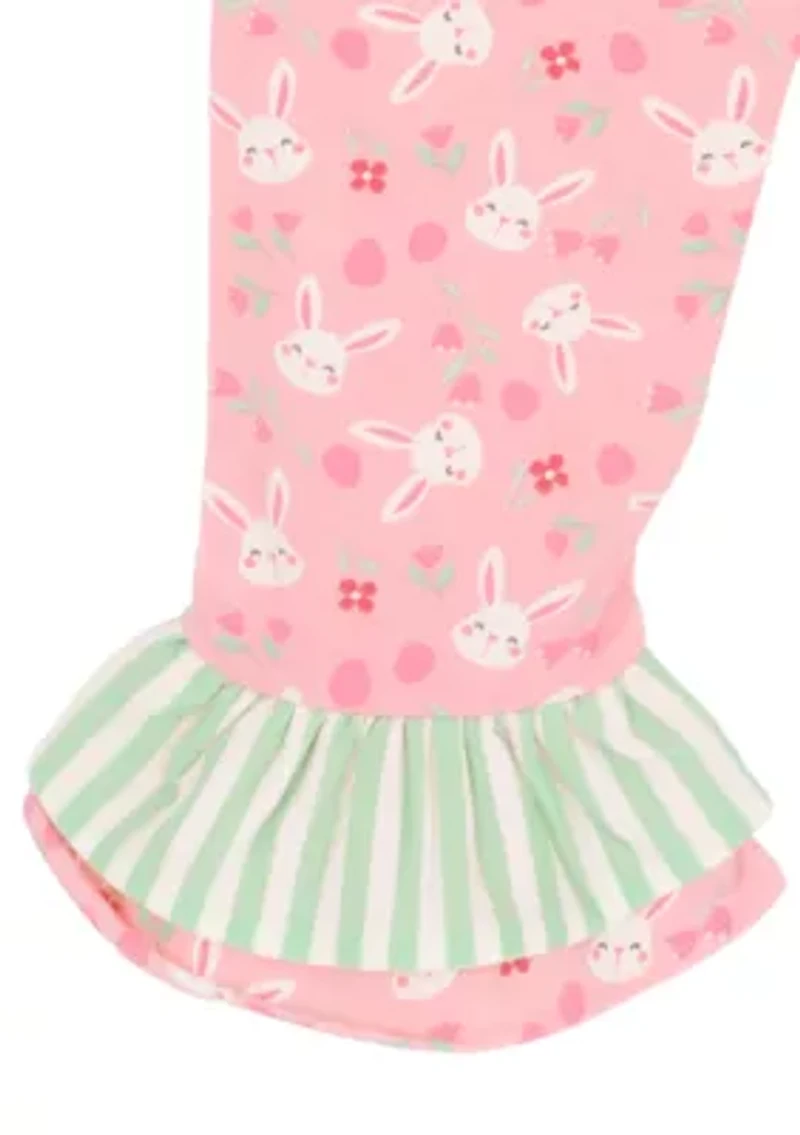 Toddler Girls Bunny Ears Legging Set