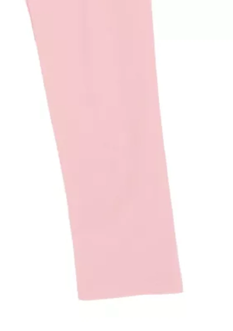 Toddler Girls 2 Piece Ruffle Shirt and Pants Set