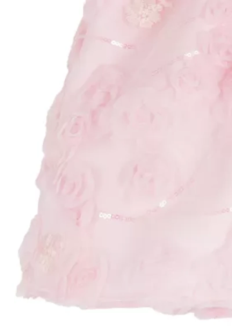 Toddler Girls Soutache Dress