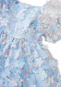 Toddler Girls Flower Dress