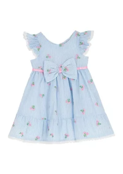 Toddler Girls Seersucker Dress