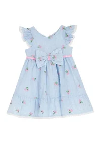 Toddler Girls Seersucker Dress