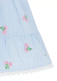 Toddler Girls Seersucker Dress