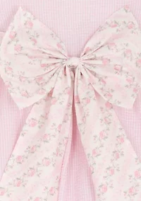 Toddler Girls Seersucker Flutter Sleeve Dress