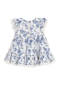 Toddler Girls Toile Dress