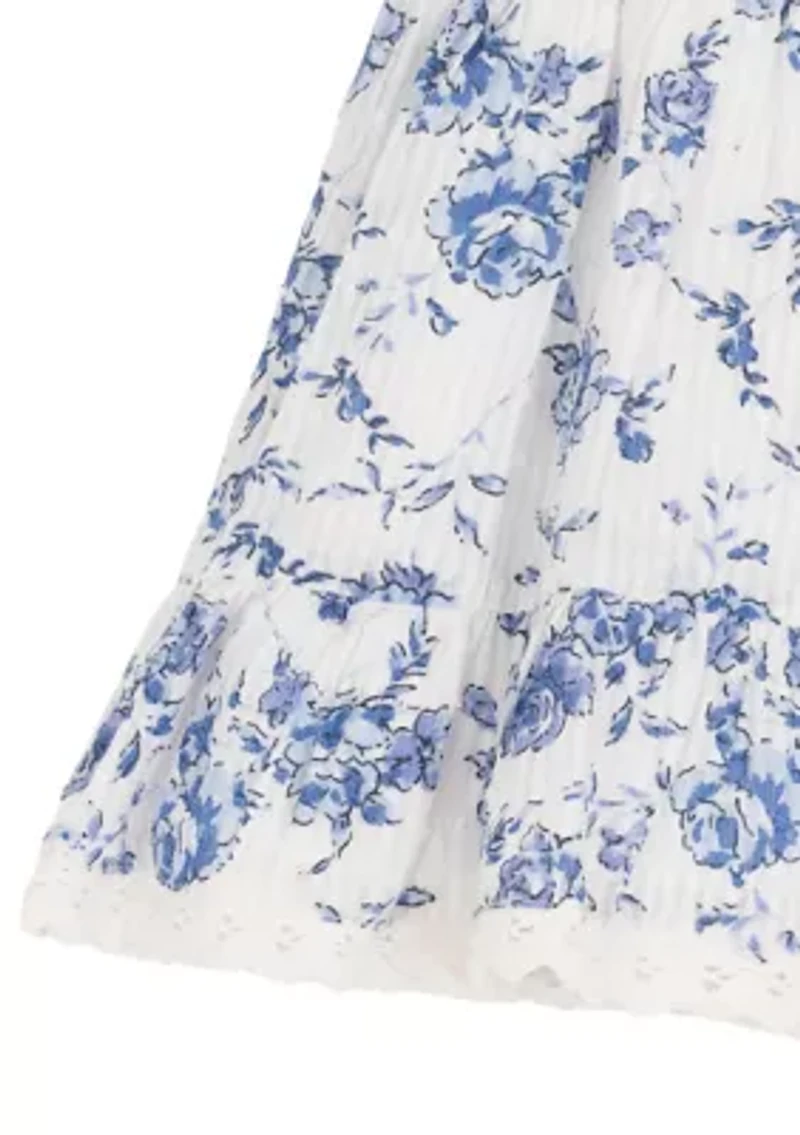 Toddler Girls Toile Dress