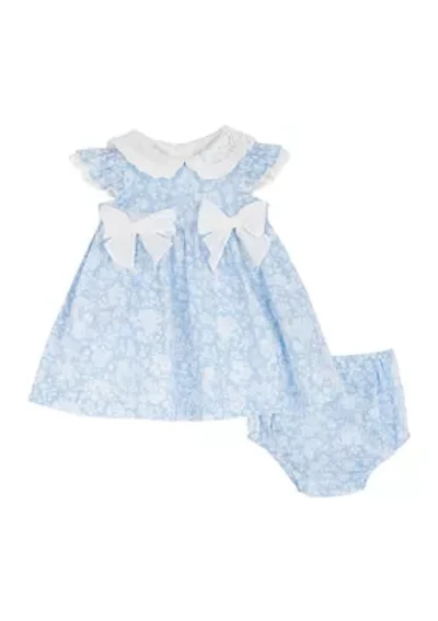 Baby Girls Peter Pan Collar Dress