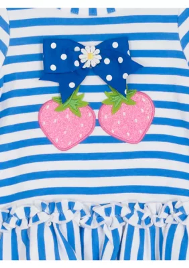 Baby Girls Strawberry Legging Set