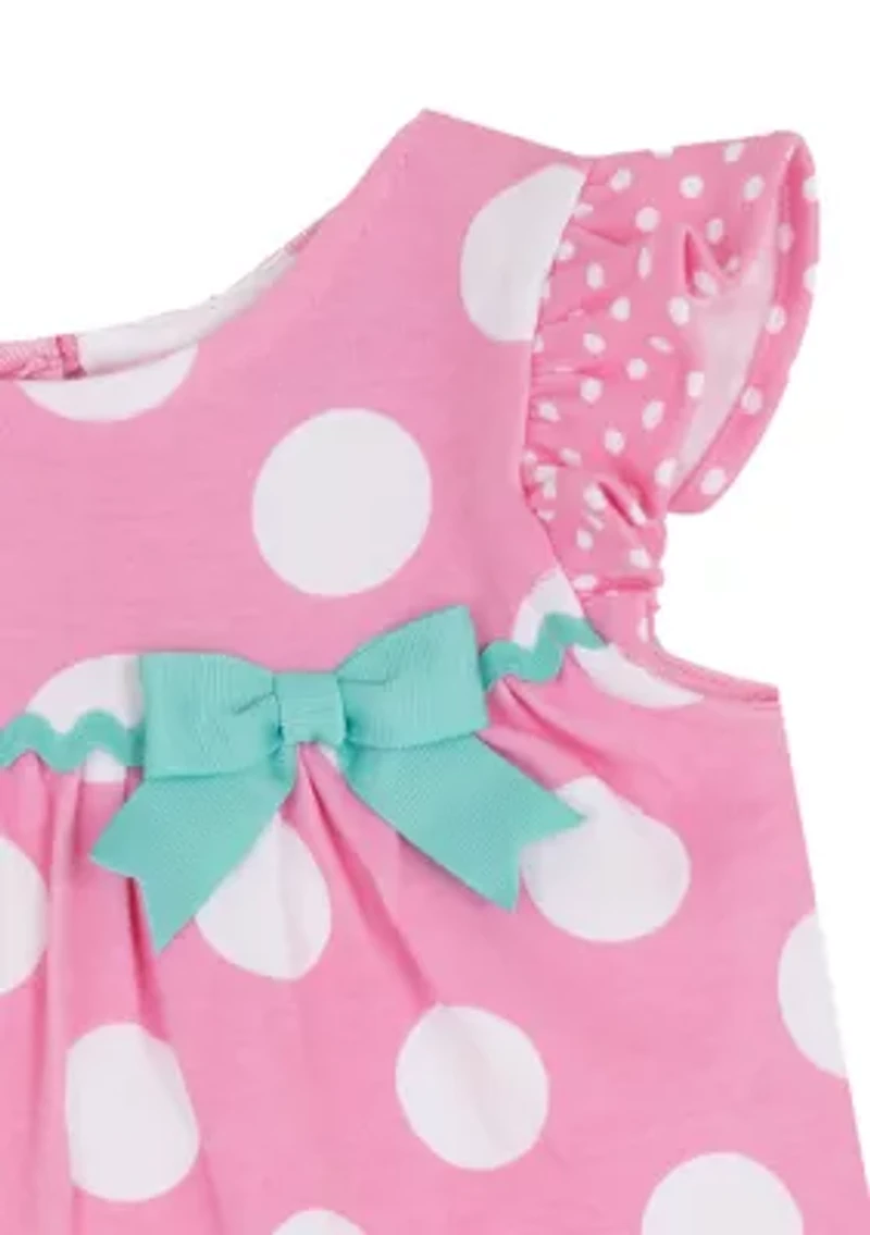 Baby Girls Polka Dot Legging Set