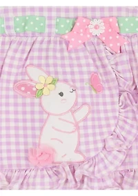 Baby Girls Striped Bunny Set