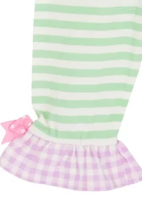 Baby Girls Striped Bunny Set