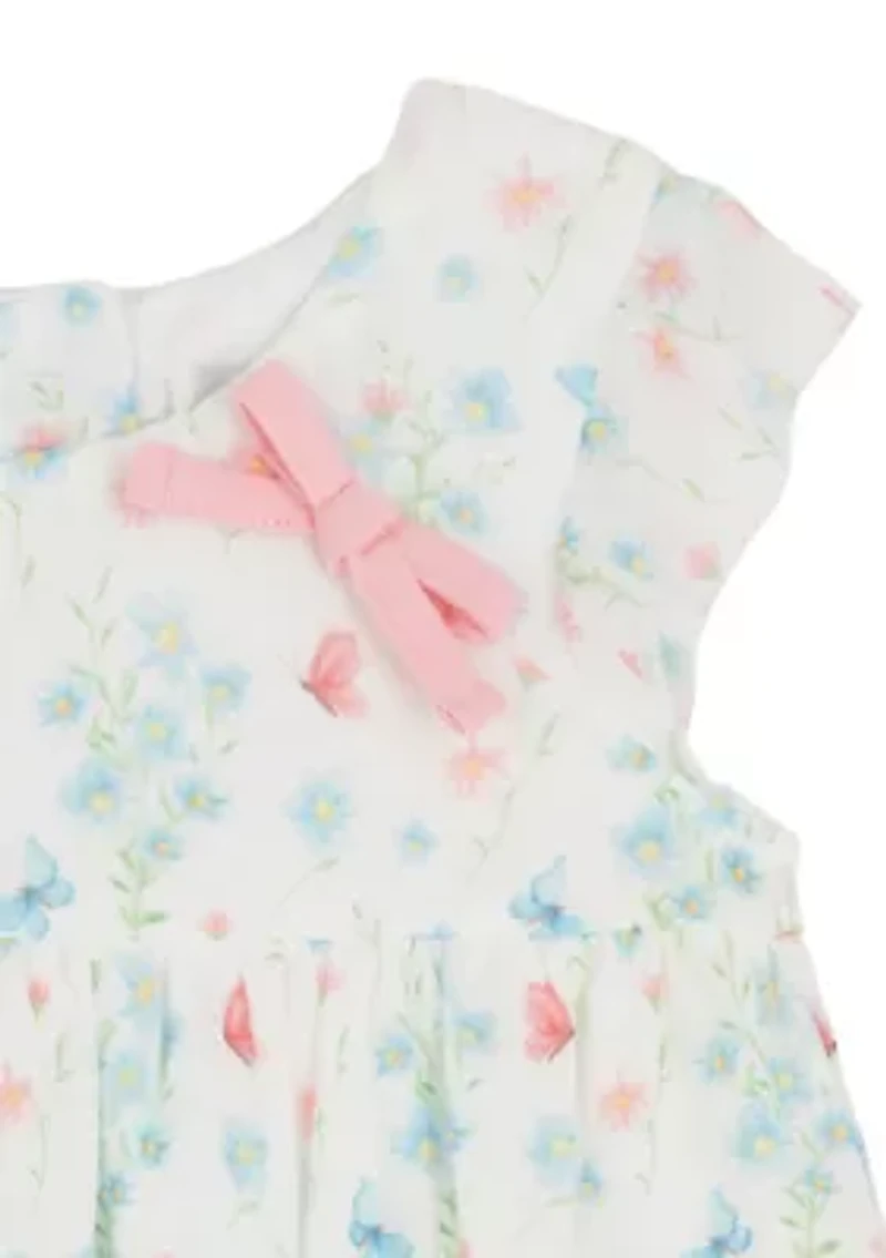 Baby Girls Ruffle Top and Leggings Set