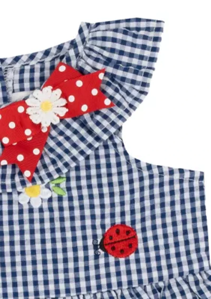 Baby Girls Ladybug Top and Leggings Set