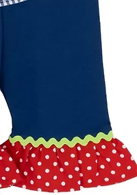 Baby Girls Ladybug Top and Leggings Set