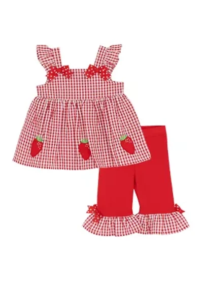 Baby Girls Strawberry Set