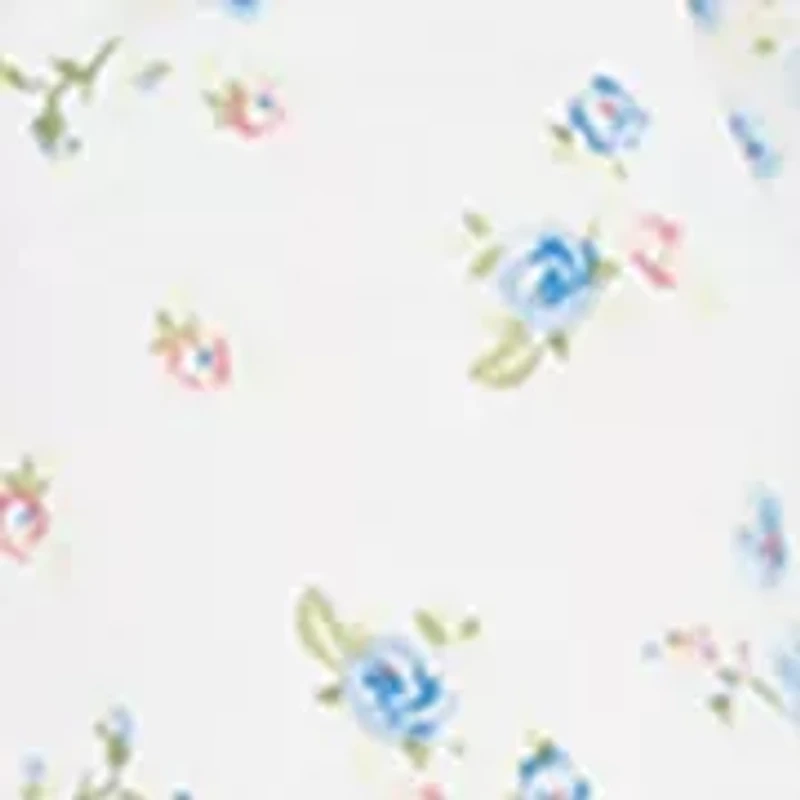 Baby Girls Embroidered Collar Flare Dress