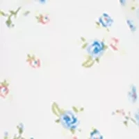 Baby Girls Embroidered Collar Flare Dress