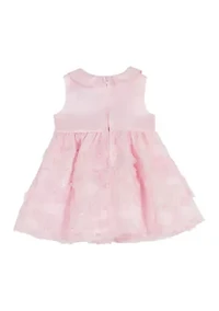 Baby Girls Floral Soutache Dress