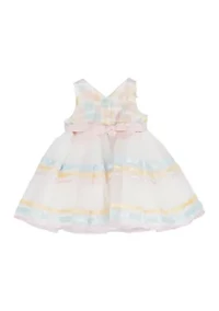 Baby Girls 3D Flower Mesh Dress