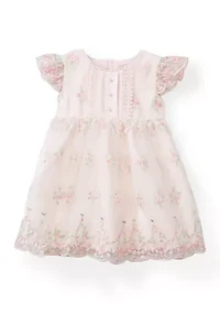 Baby Girls Embroidered Dress
