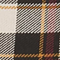 Toddler Girls Plaid Jumper with T-Shirt