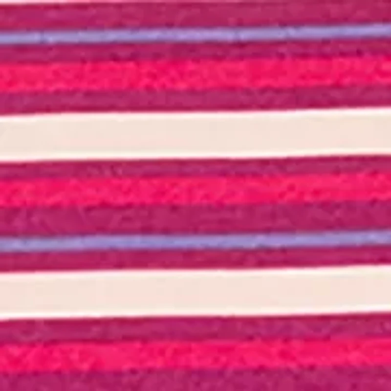 Toddler Girls Striped Ruched Sleeve Top