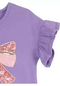 Toddler Bow Graphic Top