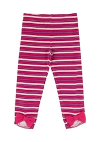 Toddler Girls Striped Leggings