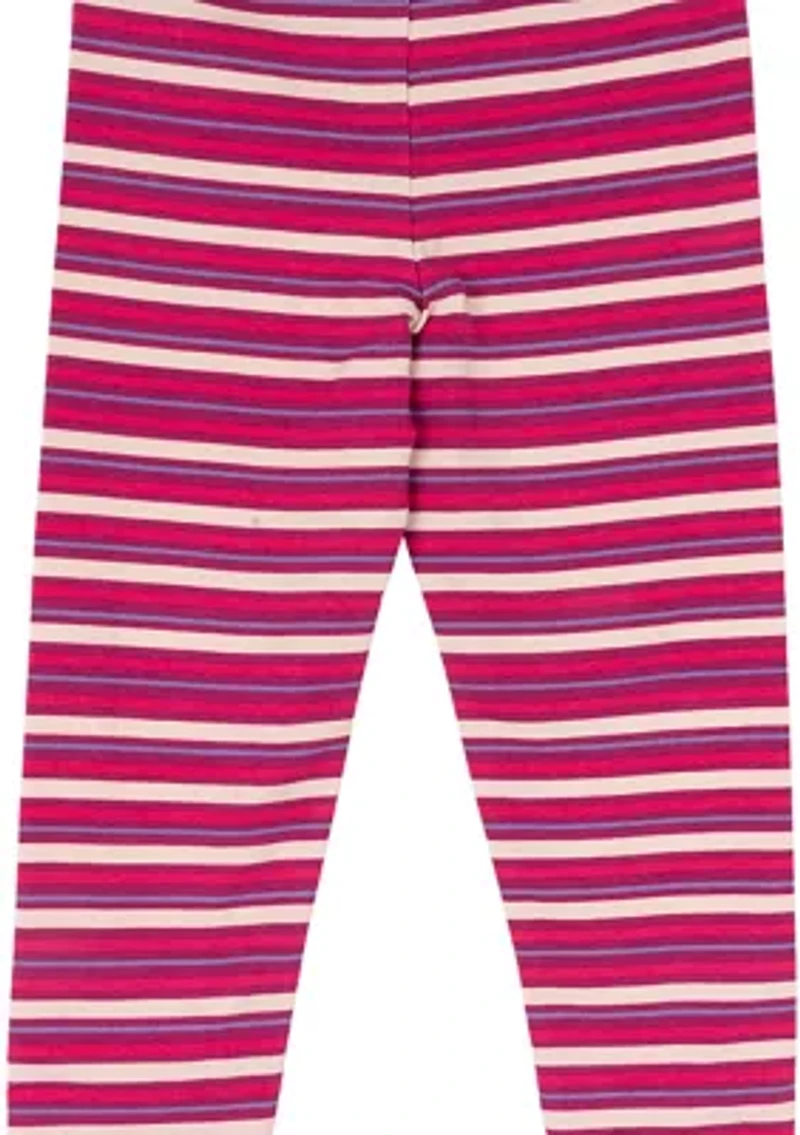 Toddler Girls Striped Leggings