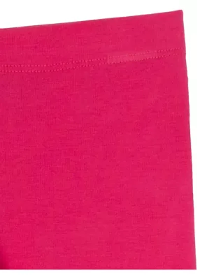 Toddler Girls Solid Knotted Leggings