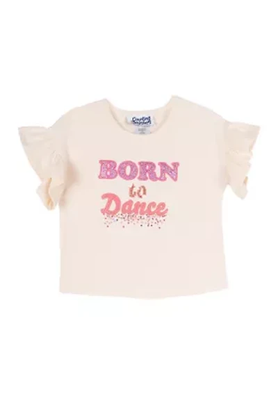 Toddler Girls Born to Dance Graphic T-Shirt