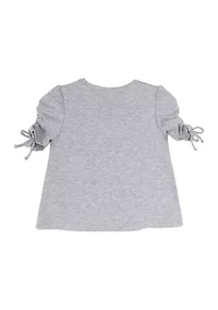Toddler Girls Crown Graphic Top