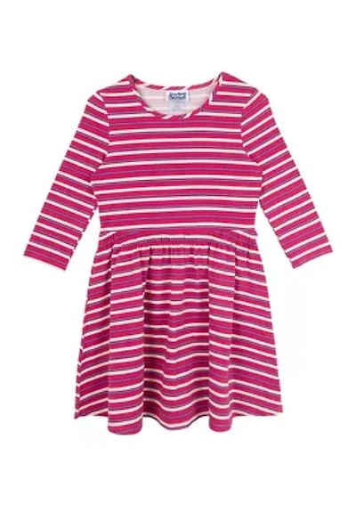 Toddler Girls Striped Dress