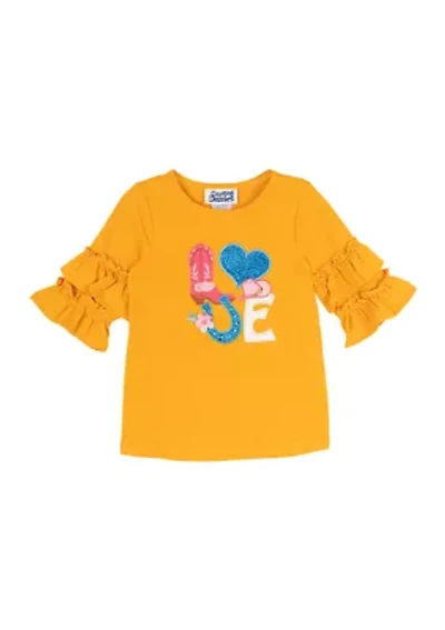 Toddler Girls Love Graphic Top