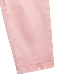 Toddler Girls Printed Woven Top and Pants Set