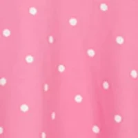 Toddler Girls Cowboy Themed Dress Set with Hair Ties