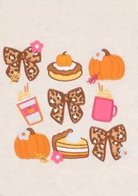 Toddler Girls Harvest Appliqué Top and Leggings Set