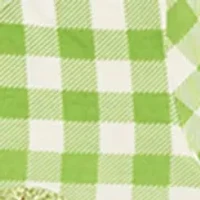 Toddler Girls Gingham Appliqué Top and Leggings Set